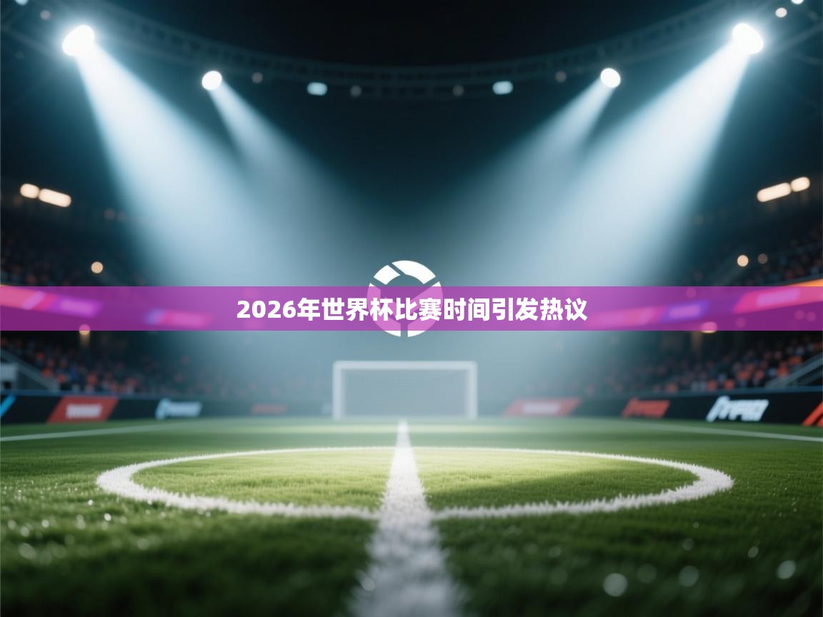 2026年世界杯比赛时间引发热议 第1张